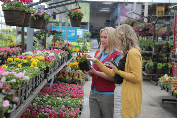 Woman asks About Lowes Military Discount Price